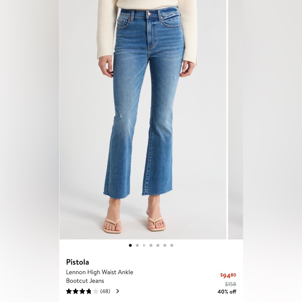 Pistola Lennon High Waist Bootcut Jeans